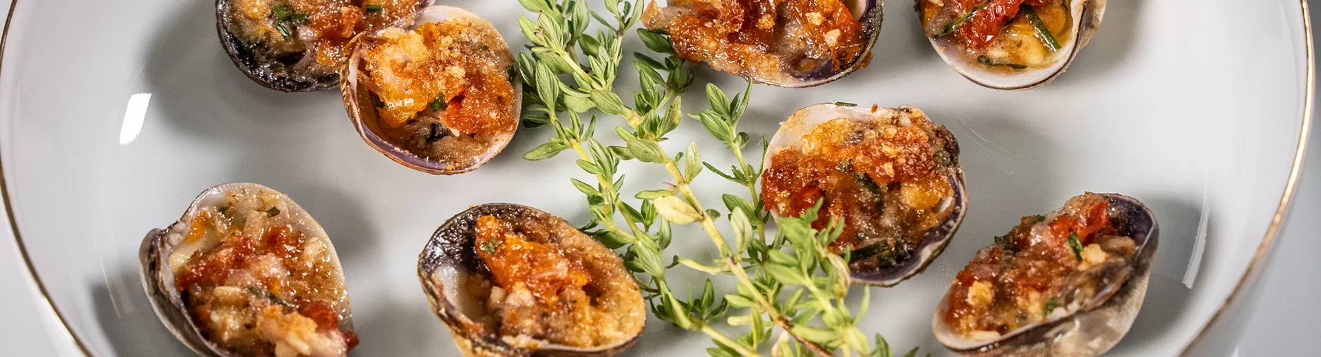 Recette de palourdes farcies aux tomates séchées