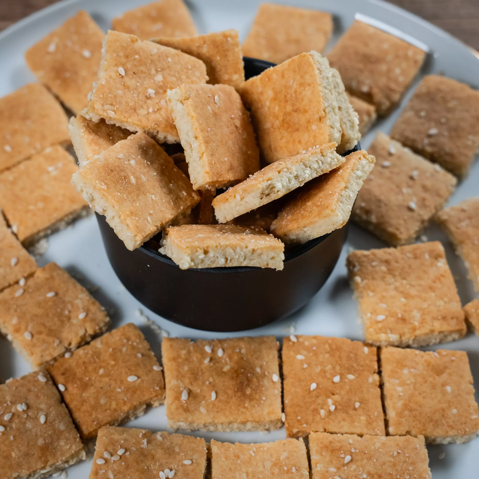Crackers Emmental & Graines de Sésame
